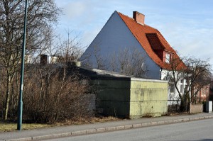 Stadsvärnet T 3 vid den gamla infarten till Trelleborg.