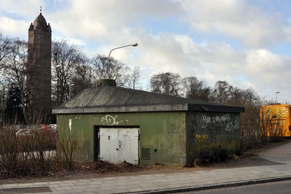 Stadsvärn T 13 i centrala Trelleborg.