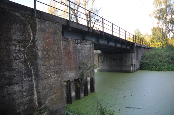 Vridbro, en del av försvarsanläggningarna i Ostwallen.