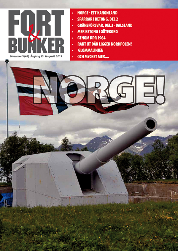 Norgenummer av FORT & BUNKER, nummer 3 2013