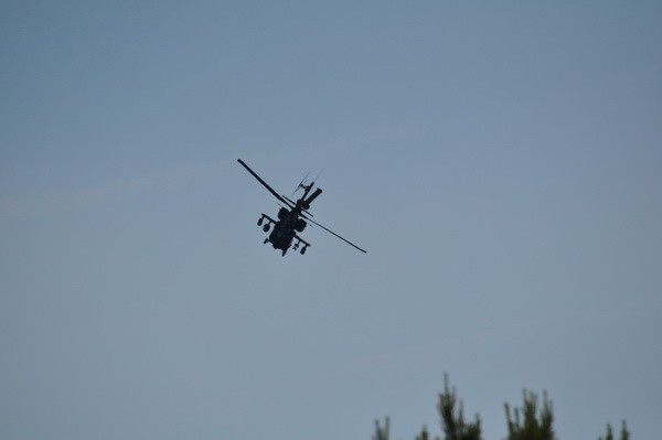 Attackhelikopter från HMS Ocean.